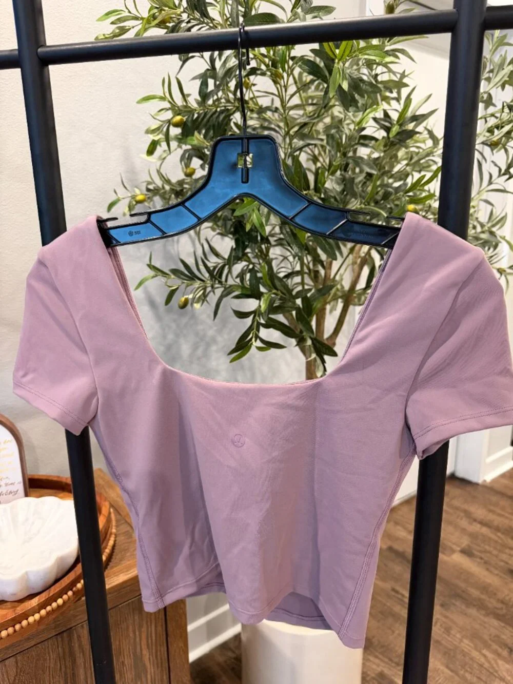 Wunder Under SmoothCover Square-Neck T-Shirt